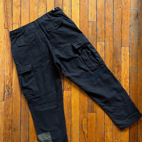 Hamid Holloman Philadelphia Men's Black Green Brown Military Camo Cargo Pants‎ - Picture 3 of 4
